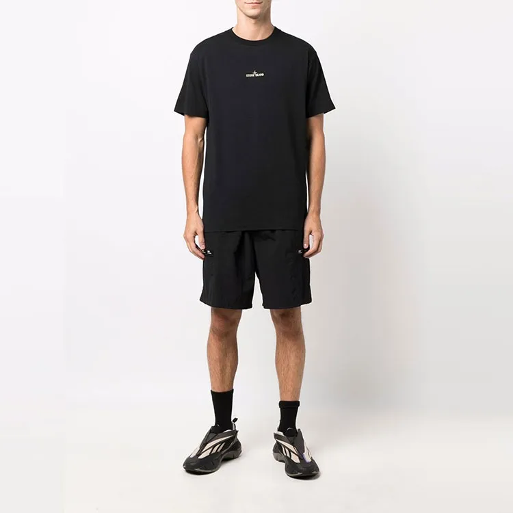 STONE ISLAND T Shirts Men Black-1
