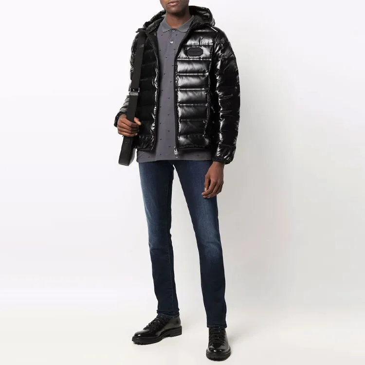 EMPORIO ARMANI Down Jacket Men's Black-3