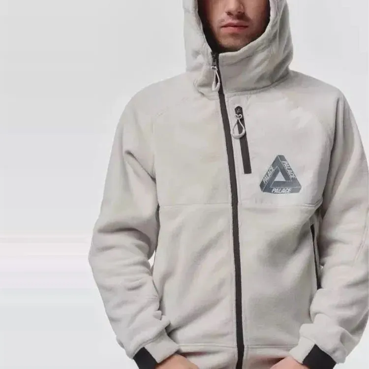 PALACE Polar Fleece Asymmetric Jacket-2