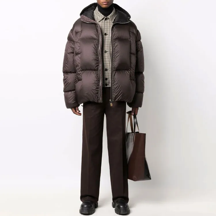 GIVENCHY Down Jacket Winter Men's Dark Brown-1