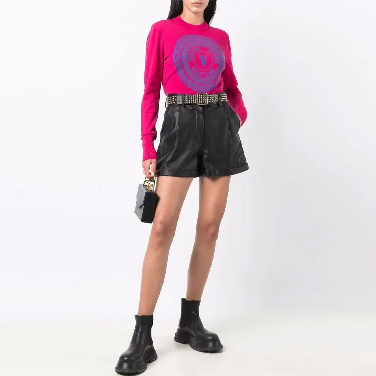 VERSACE Sweaters Women's Red-1
