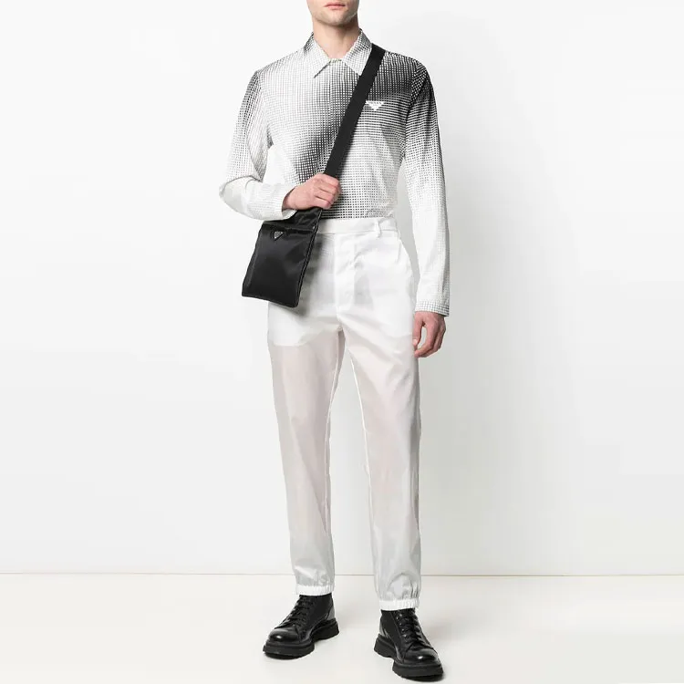 PRADA Shirts Men Gray-1