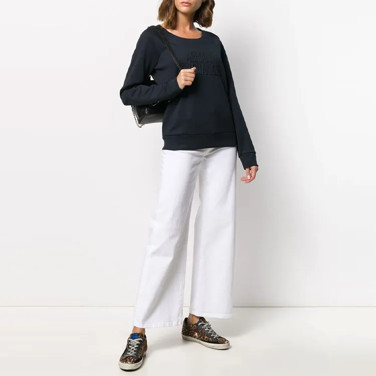 ARMANI EXCHANGE Sweatshirts Women's Blue-1