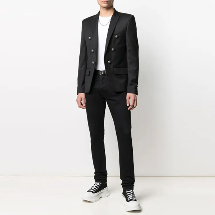 BALMAIN Double-breasted Blazer-1