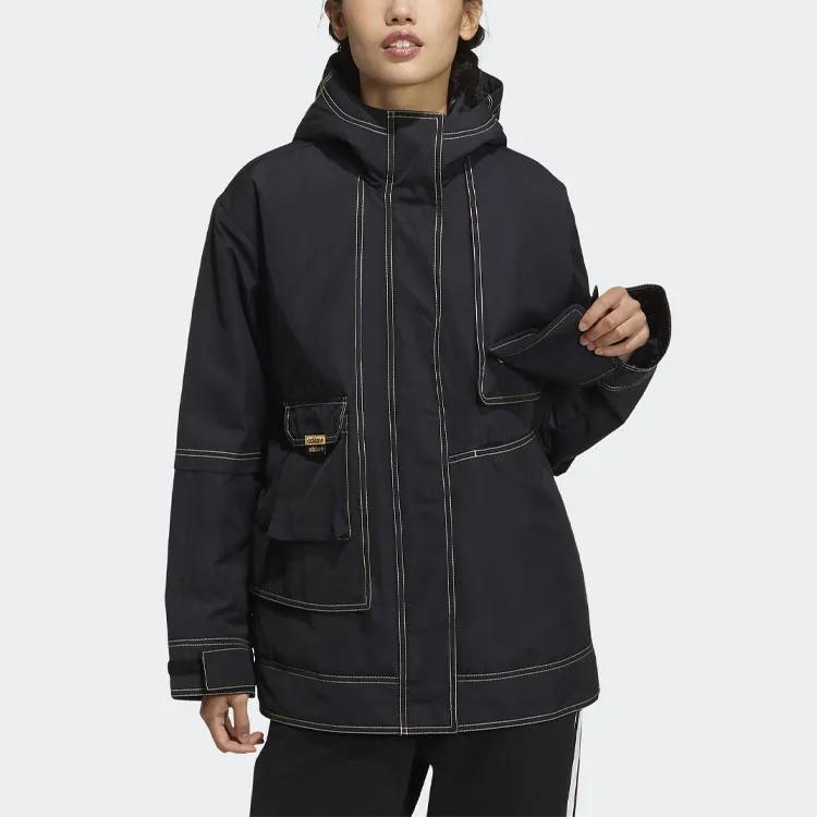 Adidas Originals Puffer Jacket Women's Black-1