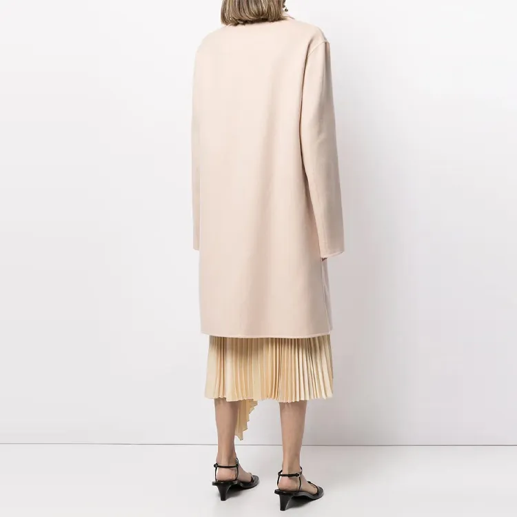 JIL SANDER Coats Women's Beige-3
