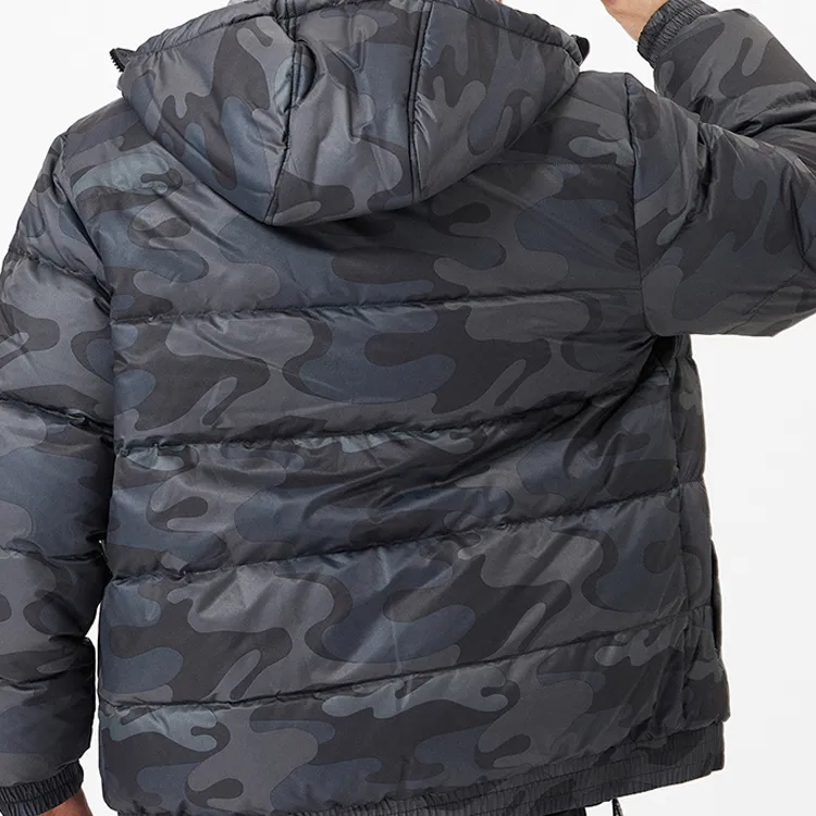New Balance Down Jacket Men's Camouflage Black-4