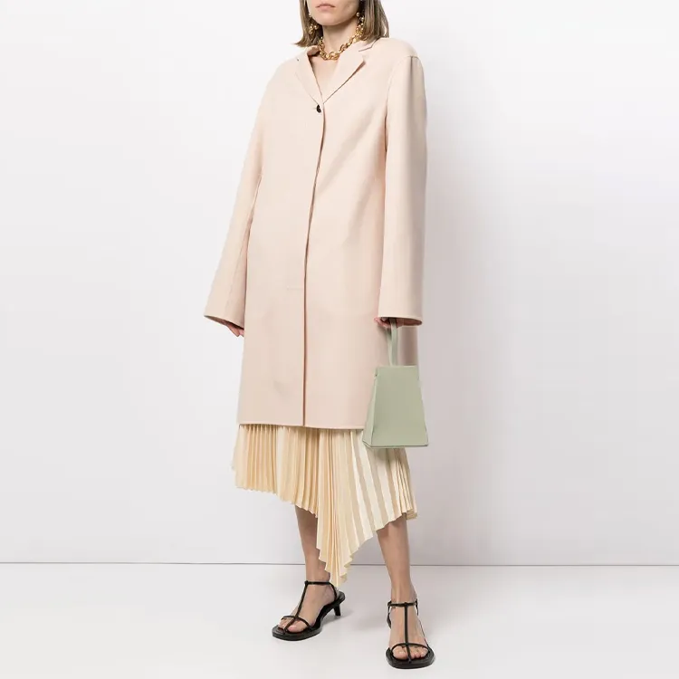 JIL SANDER Coats Women's Beige-2