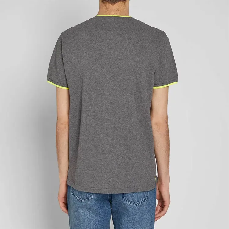 KENZO Classic Tiger Head T Shirts Men Gray-3