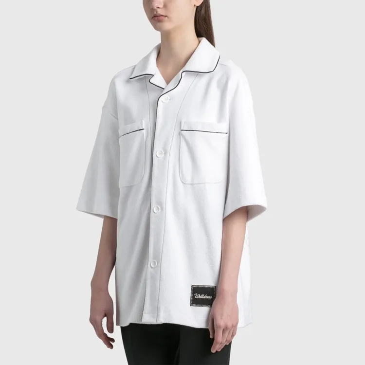 WE11DONE Shirts Unisex White-3