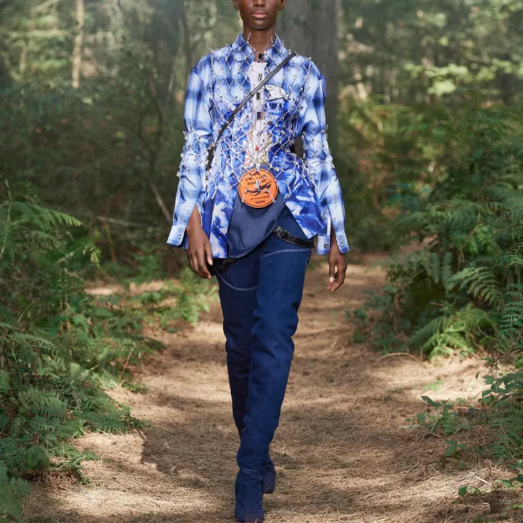 Burberry Sea Maiden Print Shirt-1