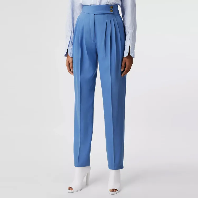 Burberry Casual Pants Women's Cobalt-3