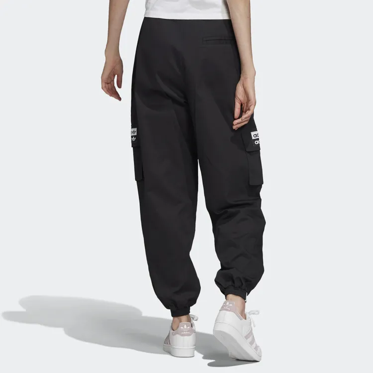 Adidas Originals Armani Collezioni Cargo Pants Women's Black-5