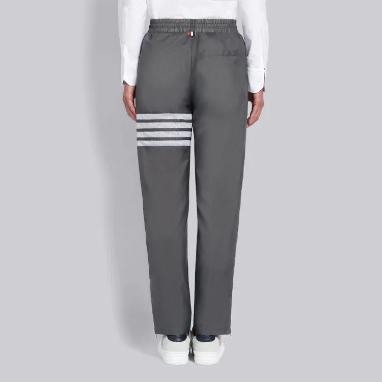 THOM BROWNE Ripstop Straight leg Track Pants-3