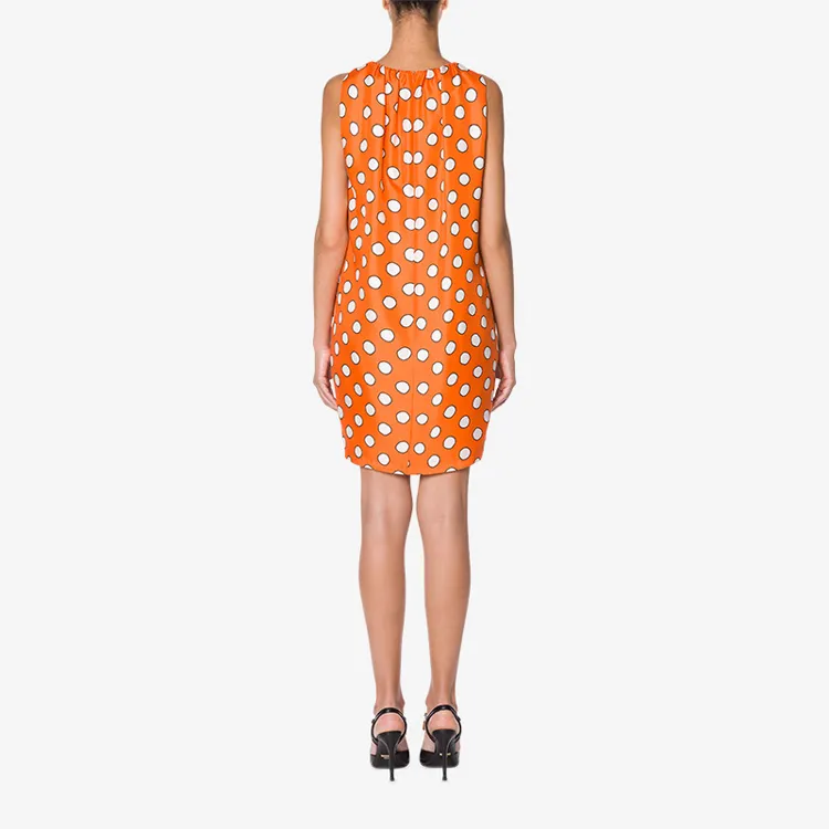 MOSCHINO Sleeveless Dresses Women's Orange-1
