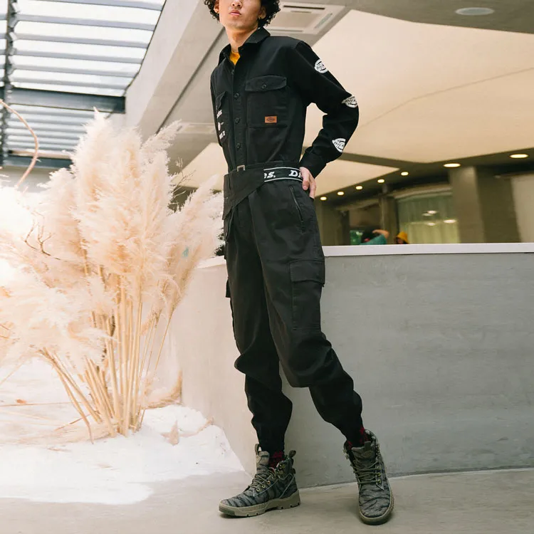 Dickies Jumpsuits Men Black-4