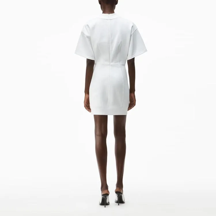 Alexander Wang Short Sleeved Dresses Women's White-2
