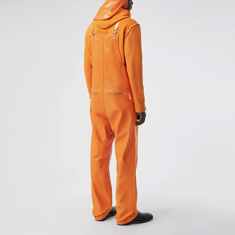 Burberry SS21 Jumpsuit Men's Deep Orange-4