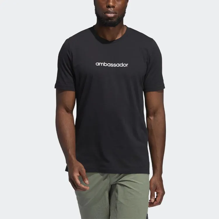Adidas T Shirts Men Black-1