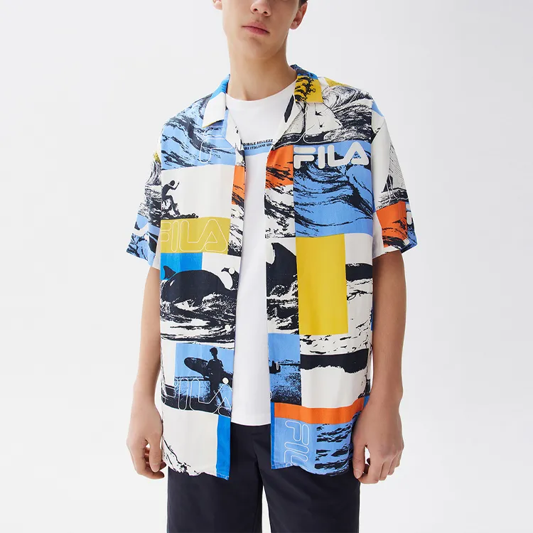 FILA Shirts Men Legend Blue-1