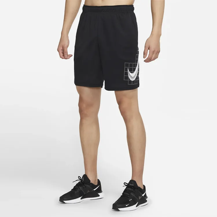 Nike Dri Fit Casual Shorts Men Black-4