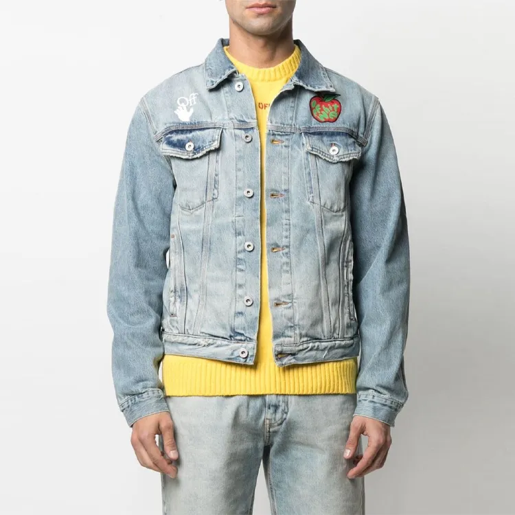 OFF WHITE SS21 Jackets & Coats Men's Blue-1