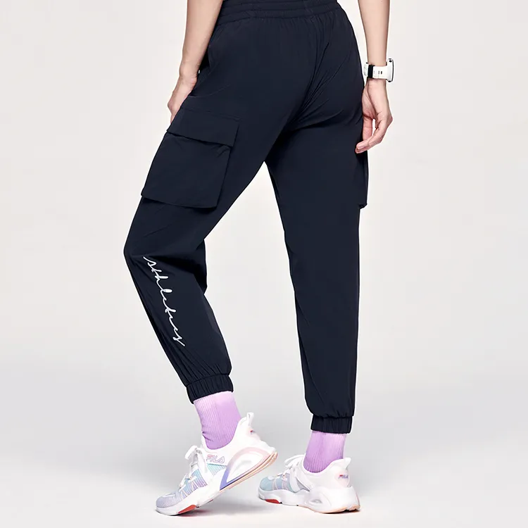 FILA Casual Pants Women's Pitch Black-2