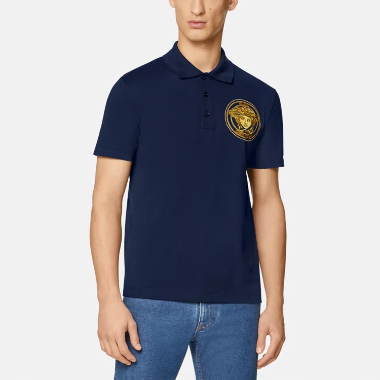 VERSACE VERSACE Polo Shirt Men's Blue-1