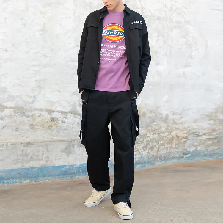Dickies Shirts Men Black-2