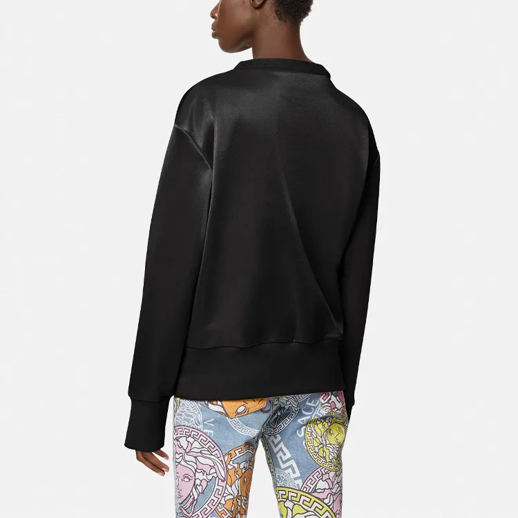 VERSACE Medusa Emboidered Sweatshirt 'Black'-1