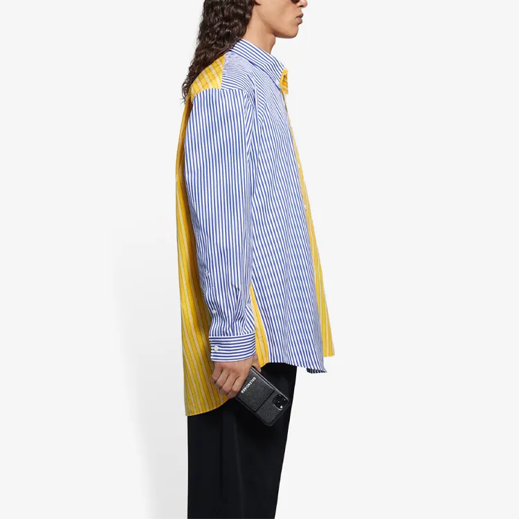 Balenciaga Shirts Men Multicolor-5