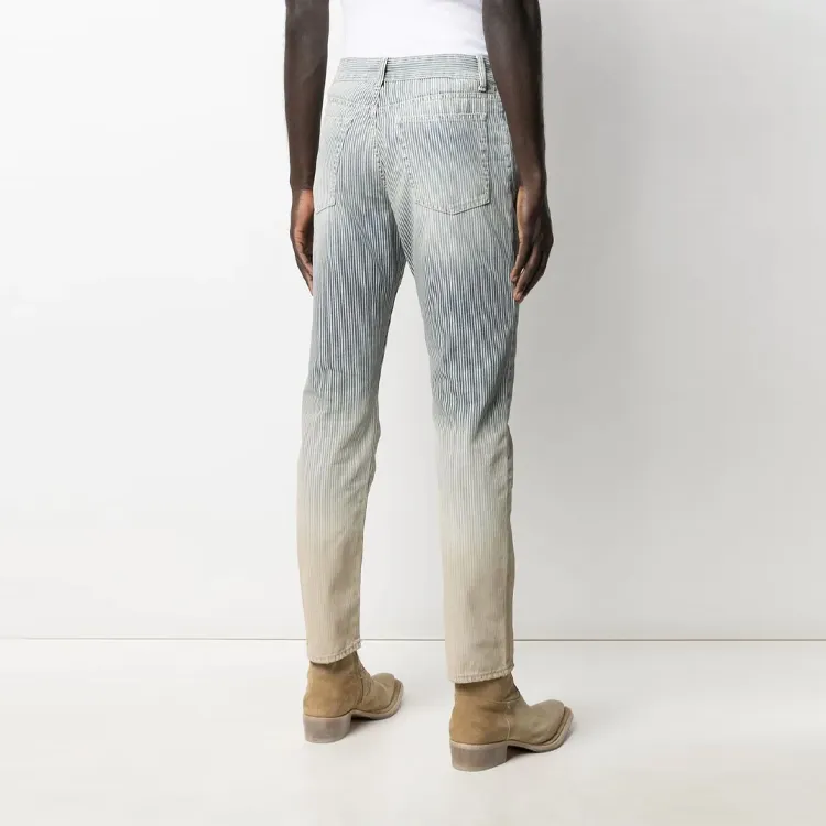 PALM ANGELS Regular 5 Pocket Jeans-3
