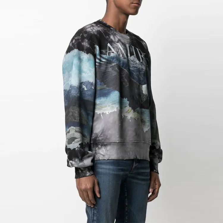 AMIRI Eagle Bleach Crew-2