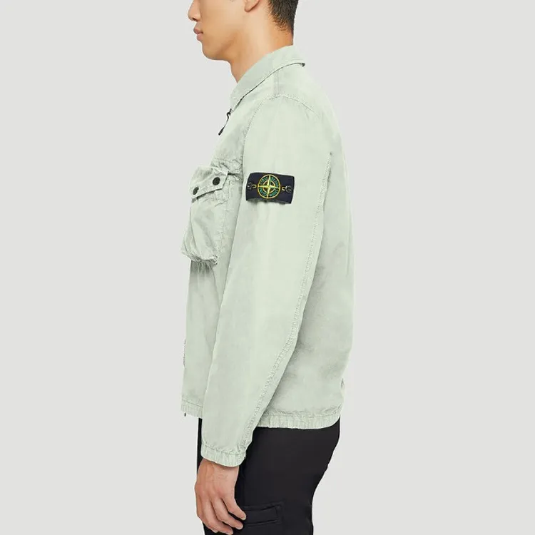 STONE ISLAND SS21 Jacket Men's Light Green-3