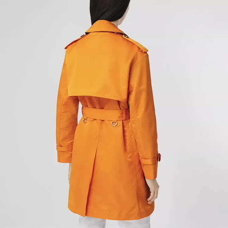 Burberry SS21 Trench Coat Women's Orange-3