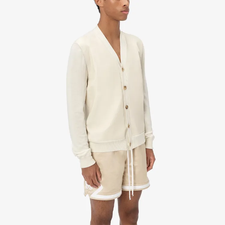 AMIRI Leather Front Cardigan-3
