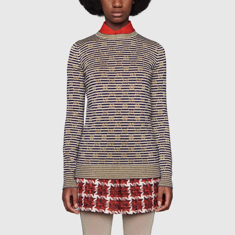 GUCCI SS21 Knitwear Women's Gold-2