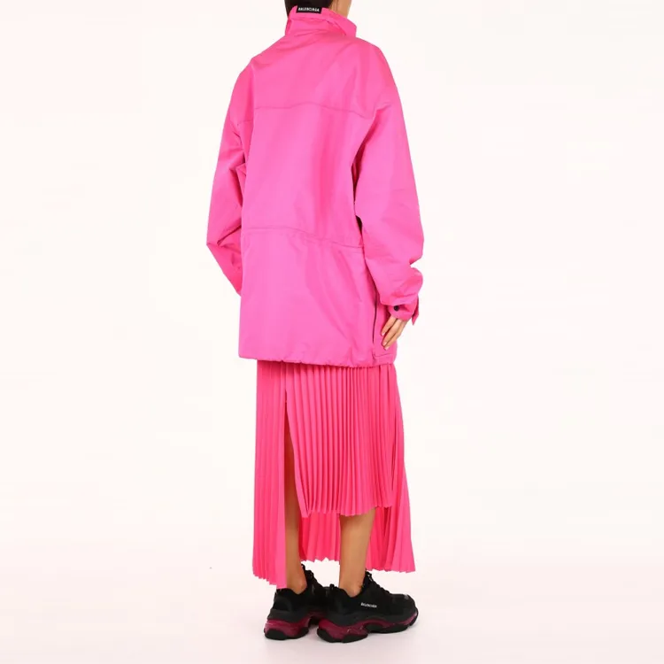 Balenciaga Ripstop High-Neck Jacket-3