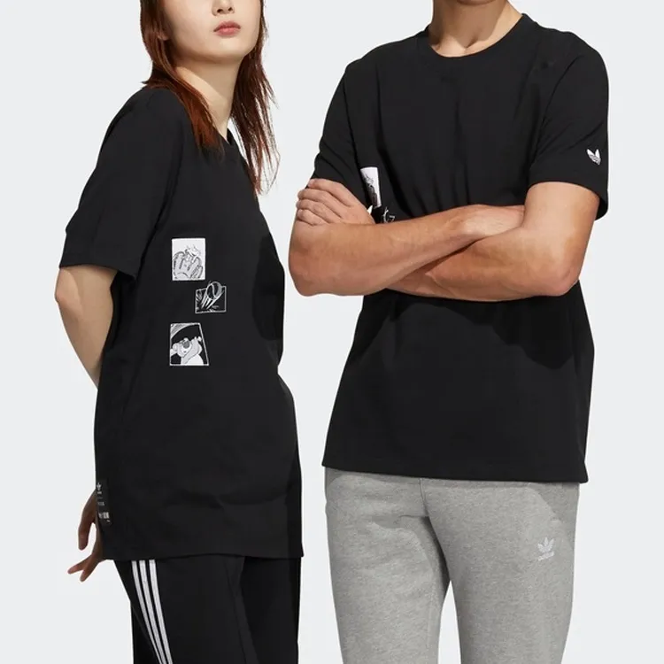 Adidas Originals T Shirt Unisex Black-4