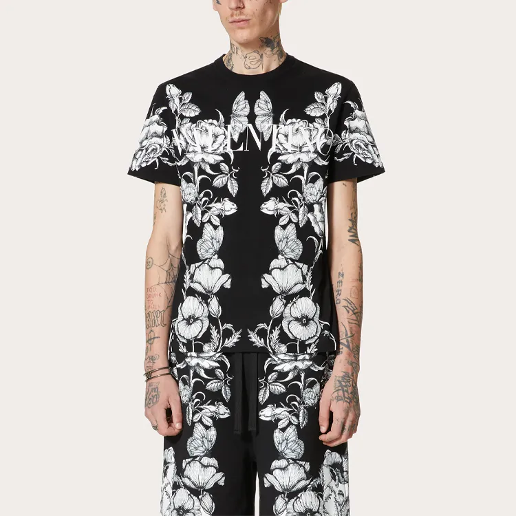 Valentino T Shirts Men Black-1