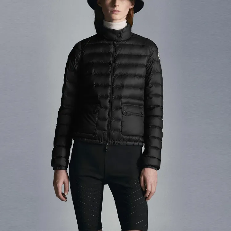 Moncler Lans Series Down Jackets Women's Black-4
