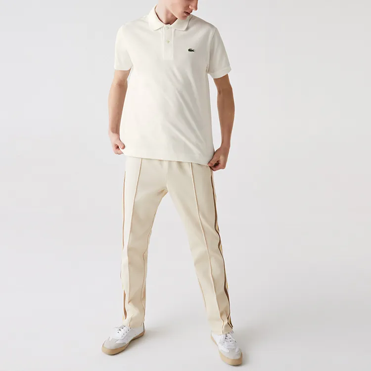 LACOSTE Polo Shirts Men White-2