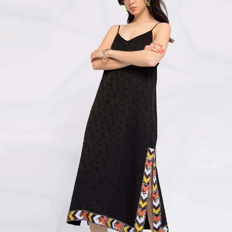 PALM ANGELS X Missoni Midi Slip Dress-4