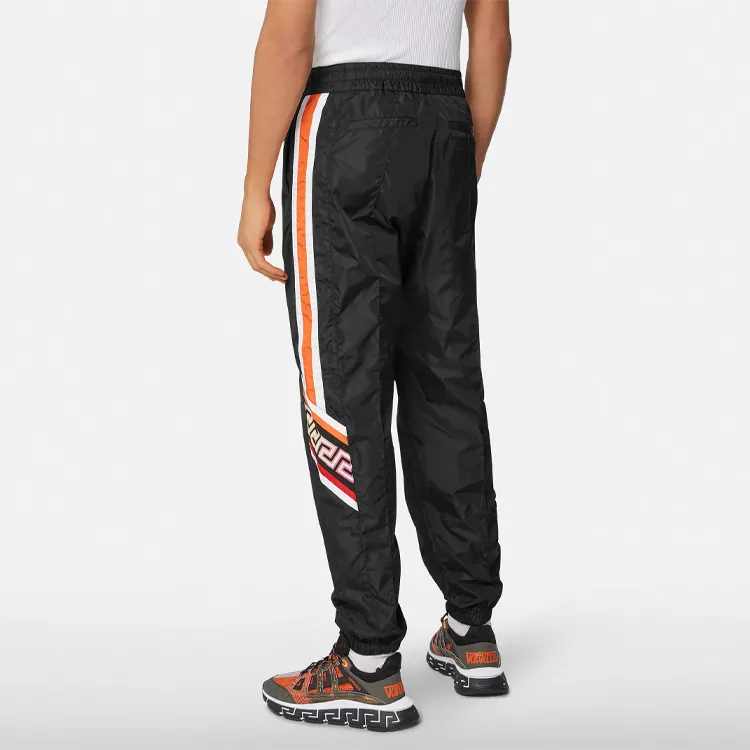 FANSIZHE Knitted Sports Pants Men's Black-2