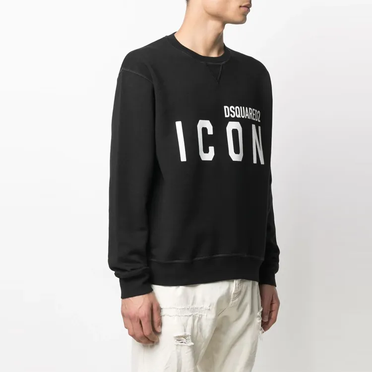 DSQUARED 2 Icon Print Crewneck Sweatshirt-1
