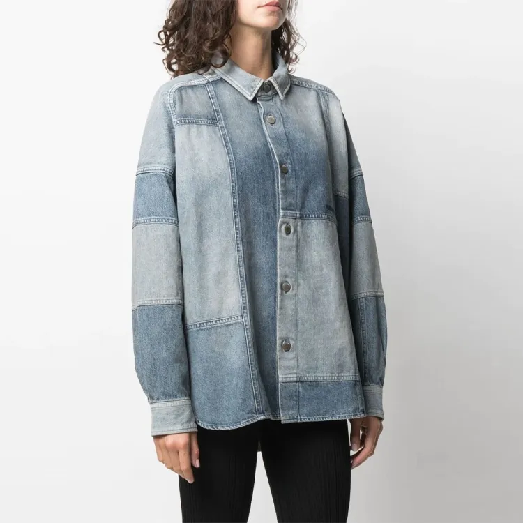 AMBUSH Patchwork Denim Shirt-3