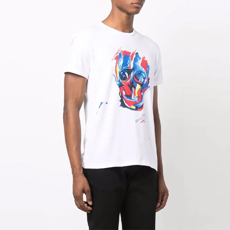 Alexander McQueen FW21 T Shirt Men's White-3