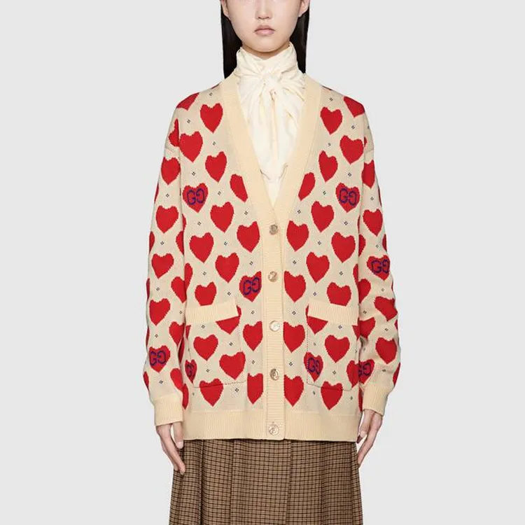 GUCCI FW21 Sweater Women's Beige-2