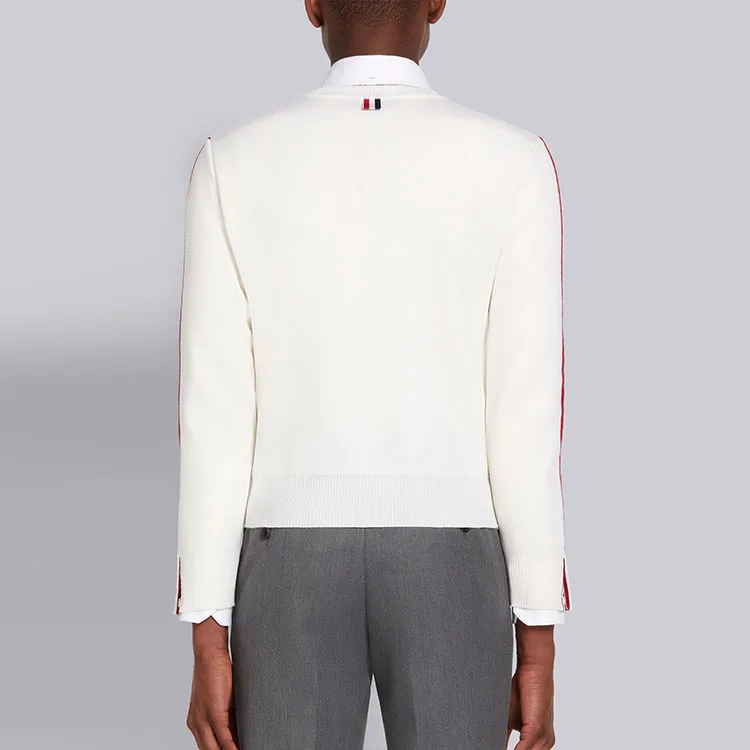 THOM BROWNE Sweaters Men White-2