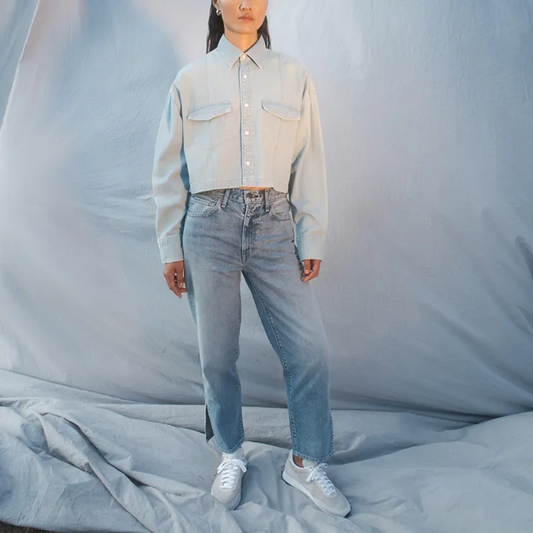 Levis Shirts Women's Blue-2